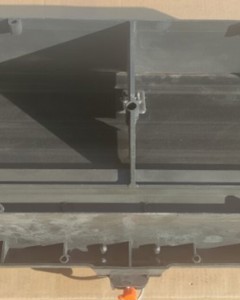 Air inlet C1911 excl.grille & air deflector V24